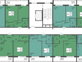 Продается 3-комнатная квартира ЖК Родина, дом 4, 73.8 м², 9503000 рублей