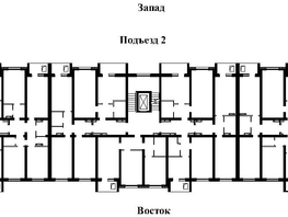 Продается 2-комнатная квартира ЖК Кольца, дом 12а, 51.2 м², 7400000 рублей