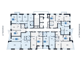 Продается 2-комнатная квартира ЖК Салют, дом 1, 53.64 м², 7500000 рублей