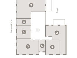 Продается 1-комнатная квартира ЖК Европейский берег, дом 45, 45.83  м², 7750000 рублей