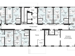 Продается 2-комнатная квартира ЖК Одоевский, дом 1, 59.8 м², 6066800 рублей