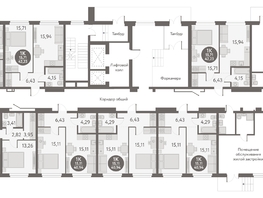 Продается 1-комнатная квартира ЖК Первый на Титова, 51.53 м², 5528820 рублей