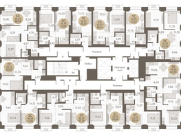 Продается 2-комнатная квартира ЖК Urban-peaks (Урбан Пикс), 38.61 м², 6023000 рублей