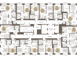 Продается 3-комнатная квартира ЖК Urban-peaks (Урбан Пикс), 47.56  м², 6670400 рублей