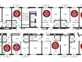 Продается Студия ЖК Скандинавские кварталы, дом 1, 20.55 м², 3695000 рублей