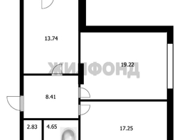 Продается 2-комнатная квартира 64.6  м², 10500000 рублей