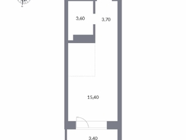 Продается Студия ЖК Державина, 50, 26.2 м², 6800000 рублей
