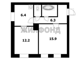 Продается 2-комнатная квартира Холодильная ул, 43.3 м², 3490000 рублей