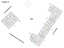 Продается 1-комнатная квартира ЖК Страна.Тополевая, к 2, 45.62  м², 10694118 рублей