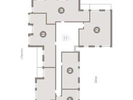 Продается 2-комнатная квартира ЖК Европейский берег, дом 48, 98.44  м², 16900000 рублей