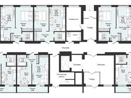 Продается 1-комнатная квартира ЖК Одоевский, дом 4, 51.29  м², 5394800 рублей