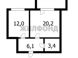Продается 2-комнатная квартира Овражная ул, 41.7 м², 7150000 рублей