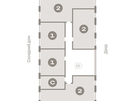 Продается 2-комнатная квартира ЖК Пшеница, дом 5.2, 105.31 м², 11590000 рублей