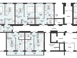 Продается 1-комнатная квартира ЖК Одоевский, дом 4, 40.51  м², 5211200 рублей