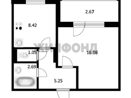 Продается 1-комнатная квартира 2-й (4 мкр.) кв-л, 33  м&sup2;, 4450000 рублей