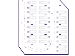 Продается парковка ЖК Астон. Геометрия, дом 4, 13.25  м², 1040000 рублей