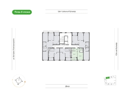 Продается 1-комнатная квартира  Природные кварталы Сибирия, 35.9  м&sup2;, 4917375 рублей