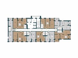 Продается 2-комнатная квартира ЖК Галактика, дом 5 Плутон, 63.1  м&sup2;, 8750000 рублей