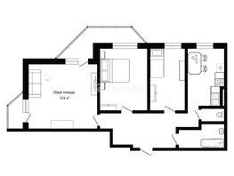 Продается 3-комнатная квартира Дзержинского пр-кт, 87  м&sup2;, 14000000 рублей