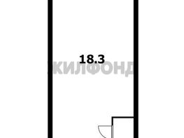 Продается Комната Холодильная ул, 18.3  м&sup2;, 1750000 рублей