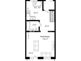 Продается Коттедж Ясная ул (Светлый мкр-н), 130.1  м&sup2;, участок 1.65 сот., 8750000 рублей