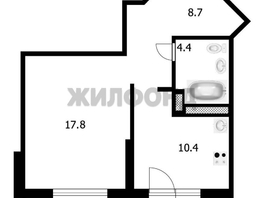 Продается 1-комнатная квартира Дмитрия Шамшурина ул, 41.1  м&sup2;, 8500000 рублей