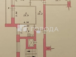 Продается 3-комнатная квартира Жуковского ул, 60  м&sup2;, 8400000 рублей