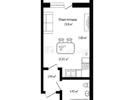 Продается Студия Мясниковой ул, 29  м&sup2;, 3950000 рублей