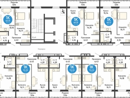 Продается 1-комнатная квартира ЖК Урбан Парк, дом 1, 45.75  м&sup2;, 5769900 рублей