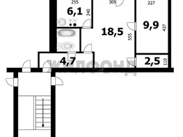 Продается 2-комнатная квартира Достоевского ул, 43.1  м&sup2;, 5650000 рублей