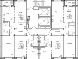 Продается 2-комнатная квартира ЖК Самоцветы, Бирюза дом 1, 71.2  м&sup2;, 6800000 рублей