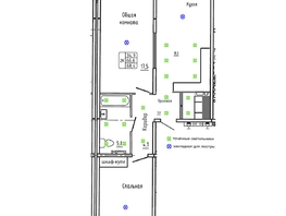 Продается 2-комнатная квартира ЖК Гренландия, Лес дом №6, 68.4  м&sup2;, 9320000 рублей