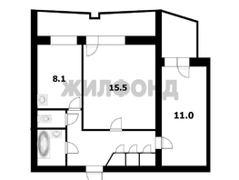 Продается 2-комнатная квартира Станиславского ул, 51.3  м&sup2;, 6250000 рублей