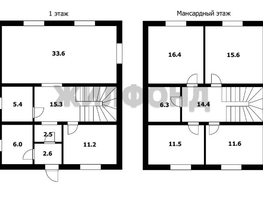 Продается Дом Народная ул, 165.6  м&sup2;, участок 12.7 сот., 8599000 рублей