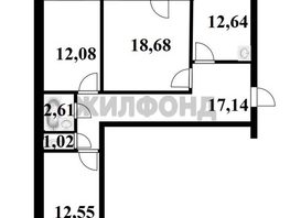 Продается 3-комнатная квартира Петухова ул, 76.6  м&sup2;, 8000000 рублей
