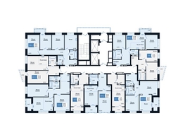 Продается 3-комнатная квартира ЖК Салют, дом 2, 71.25  м&sup2;, 10350000 рублей