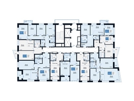 Продается 3-комнатная квартира ЖК Салют, дом 2, 54.82  м&sup2;, 9700000 рублей