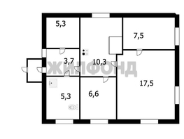 Продается Дом Верхоянская ул, 56.9  м&sup2;, участок 6.8 сот., 5500000 рублей