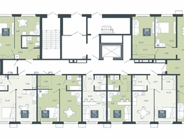 Продается 1-комнатная квартира ЖК Дом в Мичуринском, блок 2, 39.19  м&sup2;, 4017759 рублей