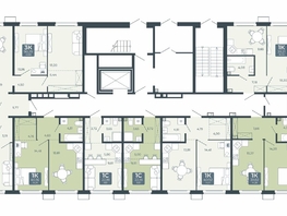 Продается 1-комнатная квартира ЖК Дом в Мичуринском, блок 2, 39.21  м&sup2;, 4019809 рублей