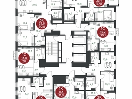 Продается 3-комнатная квартира ЖК Скандинавские кварталы, дом 1, 80.8  м&sup2;, 9741600 рублей