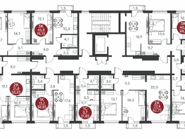 Продается 1-комнатная квартира ЖК Скандинавские кварталы, дом 1, 38.85  м&sup2;, 5491800 рублей