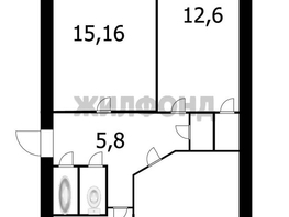 Продается 3-комнатная квартира Часовая ул, 58  м&sup2;, 4600000 рублей