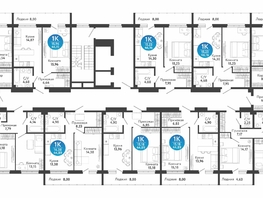 Продается 1-комнатная квартира ЖК Семейный квартал, дом 4, 46.15  м&sup2;, 5632600 рублей