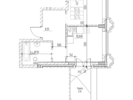 Продается 1-комнатная квартира ЖК Чернышевский, корп 3.3, 34.91  м&sup2;, 8250000 рублей