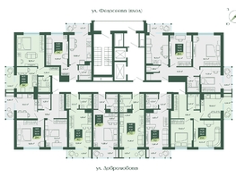 Продается 2-комнатная квартира ЖК Мичурин, 58.44  м&sup2;, 10290000 рублей