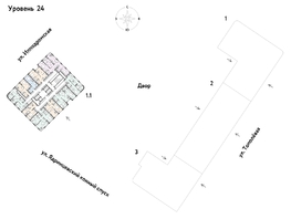 Продается 1-комнатная квартира ЖК Страна.Тополевая, к 1, 46.98  м&sup2;, 11788235 рублей