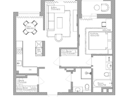 Продается 2-комнатная квартира  Дом Нобель, 63.8  м&sup2;, 14900000 рублей