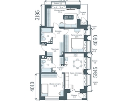 Продается 3-комнатная квартира  Кварталы Немировича, 2 очередь, 88.3  м&sup2;, 14380000 рублей