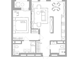 Продается 2-комнатная квартира  Дом Нобель, 62.2  м&sup2;, 12790000 рублей